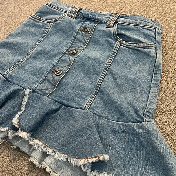 Aje denim skirt size 10 - Picture 4 of 4